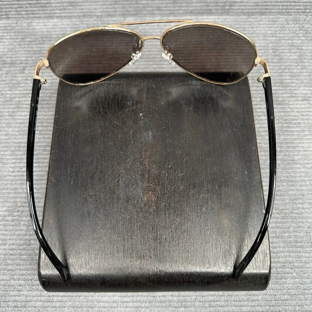 Oscar de‎ la Renta Aviator Sunglasses Gold Blue Tint MOG-3045 450